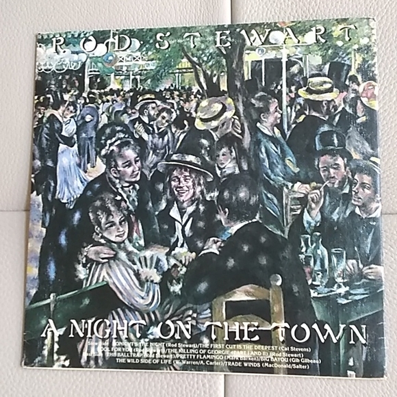 Rod Stewart - A Night On The Town LP - Picture 2 of 6